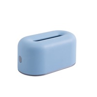 Simple Plastic Tissue Box Rectangle Paper Towel Holder Desktop Napkin Storage Container Kitchen Tray For Home Office R-F