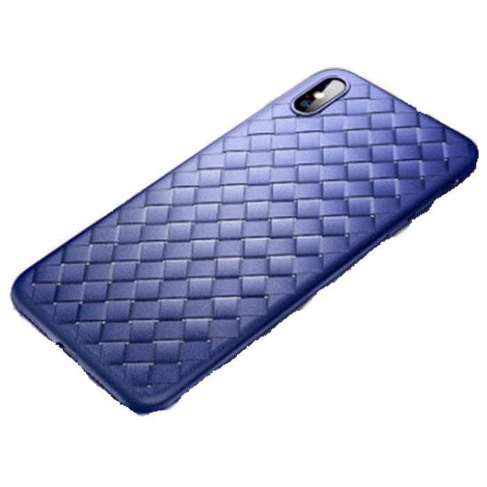 Slim Weave Style Tpu Soft Case For Iphone Xs Max