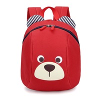 Small Schoolbag Children Boys And Girls Cute Cartoon Casual Small Backpack Tide Backpack (Red)