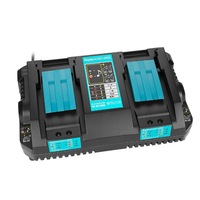 Smart Dual Pulse Dc18Rd Battery Charger For Makita Usb Charger Fast Rapid Dual Twin Port