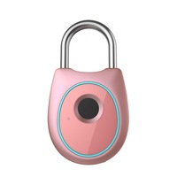 Smart Fingerprint Door Lock Padlock Usb Charging Waterproof Keyless Anti Theft Travel Luggage Drawer Safety