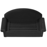 Sofa Velvet Earrings Ring Jewelry Display Stand Rack Show Case