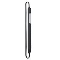 Soft Silicone Protective Case Sleeve For Apple Pencil Generation 1 Generation 2 Cover Case 360 Full Protective Black