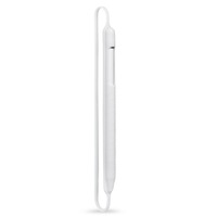 Soft Silicone Protective Case Sleeve For Apple Pencil Generation 1 Generation 2 Cover Case 360 Full Protective Gray