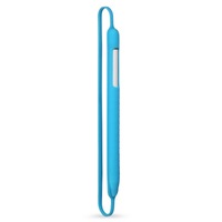 Soft Silicone Pencil Case Sleeve for Apple Pencil Generation 1 Generation 2 Cover Case 360 Full Protective blue