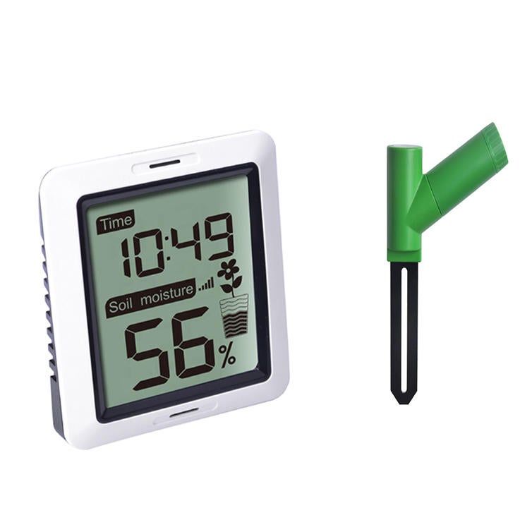 Soil Moisture Monitor Wireless Battery Powered Wireless With Display