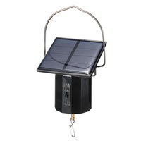 Solar Powered System Whirligig Wind Spinner Motor Twirl Swirl Outdoor Hanging Ornament