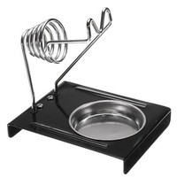 Soldering Iron Support Stand Holder Base Metal Rectangle Solder Support Station Safety Protecting Base