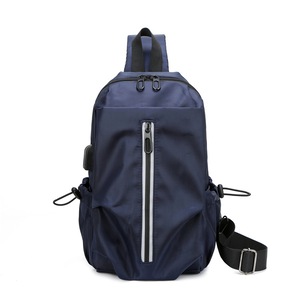 Sports And Leisure Chest Bag, Single Shoulder Bag, Diagonal Cross Bag, Large Capacity Sports Waist Bag