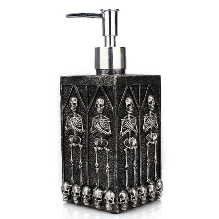 Square Crypt Skull Liquid Bottle Abstract Wall Home Decorations