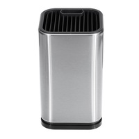 Stainless Steel Kitchen Knife Seat Holder Insert Rack Kitchenware Storage Rack
