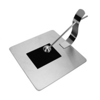 Stainless Steel Napkin Holder Ball Weighted Tissue Paper Rack Ktv Bar Wedding Party Supplies