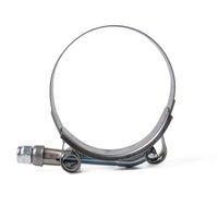 Stainless Steel T-Bolt Hose Clamps Pipe Clip Fuel Line