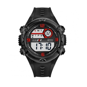 Students Electronic Watch Sports Fashion Simple Wristwatches Multi-Functional Red
