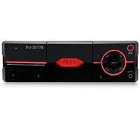 Su-20178 Universal Car Radio Receiver Mp3 Player Support Fm and Bluetooth With Remote Control(Black)