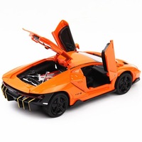 Super Racing Car With Sound Light Diecast Model Toy For Children Gift