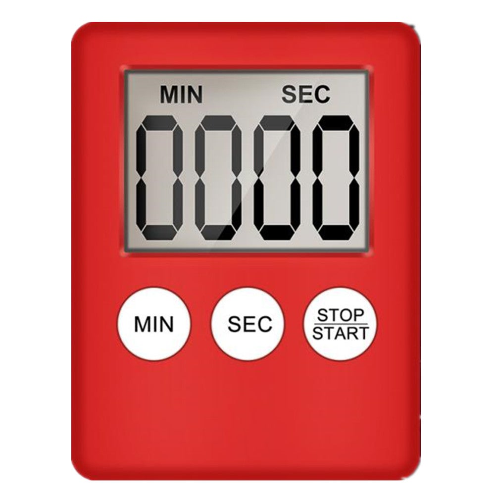 Super Thin LCD Digital Screen Kitchen Countdown Timer Magnet Clock Sleep Stopwatch Clock Timer Temporizador Clock Kitchen Tools