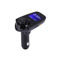 T11 Bluetooth Fm Transmitter Car Mp3 Player With Led Display Support Double Usb Charge and Handsfree and Tf Card and U Disk Music Play Function