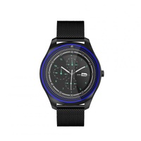 Th38 Smart Watch Stainless Steel Strap Photo Surface Screen Foreign Language Black