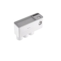 Automatic Toothpaste Dispenser Wall Mounted Storage Rack