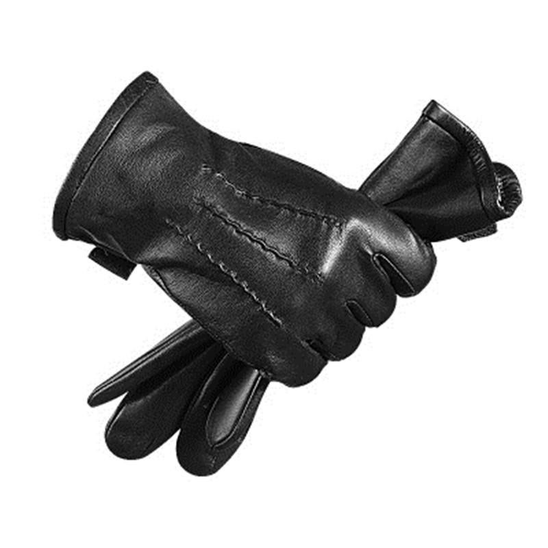 Touch Screen Sheepskin Gloves Windproof Waterproof Motorcycle Racing Full Finger Glove