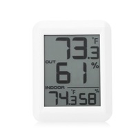 Ts - Ft0423 Wireless Digital Hygrometer Thermometer Temperature / Humidity Gauge Meter With Outdoor Sensor