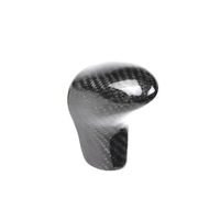 Universal Carbon Fiber Car Gear Shift Knob Modified Shifter Lever Button For Audi A4 / A5 / A6 / A7 / Q5 Q7