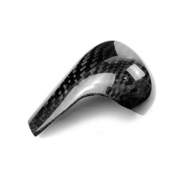 Universal Carbon Fiber Car Gear Shift Knob Modified Shifter Lever Button For Audi A4 / A5 / A6 / A7 / Q5 Q7