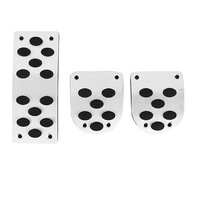 Universal Stainless Steel Car Safety Manual Brake Pedals Pads