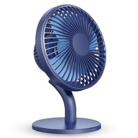 Usb Desktop Fan Mini Office Mute Fan Air Circulation Automatic Frequency With 2000Mah Battery Capacity