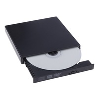 USB Slim Portable Optical Driver (DVD-RW)(Black)
