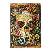 Vintage Pelief Pu Halloween A5 Notebook Notepad Paper Journal Diary Book Gift
