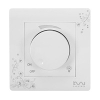 Wall Switch Light Dimmer Panel Ivory White