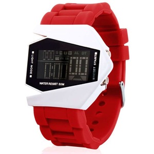 Watch Luxury Digital Led Date Sport Outdoor Electronic Watch For Party Gift Cute Electronic Fashion Wristwatch Red
