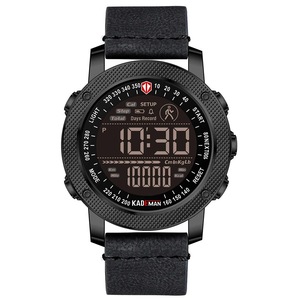 Waterproof Outdoor Digital Watches Chronograph Step Counter Men Watch
