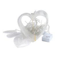 Window Curtain Led String Lights Christmas Led Wedding Valentine Day Party Fairy Decorations