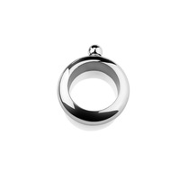 Wine Bottle Bangle Flagon Bracelet Hip Flask Stainless Mirror Whiskey Drinkware