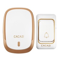 Wireless Door Bell Waterproof Doorbell 300M Remote 36 Ringtones 4-Level Optional Volume Adjustment
