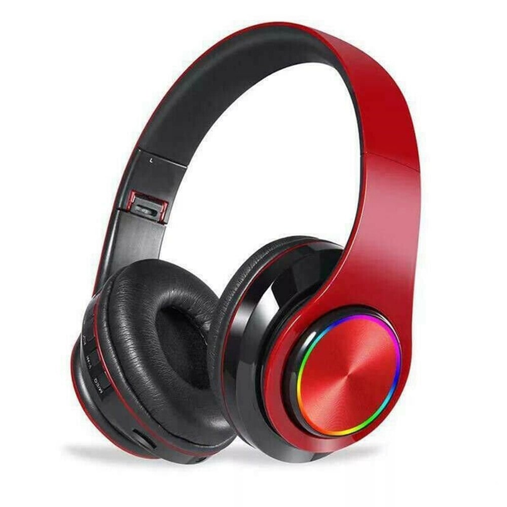 Buy Wireless Luminous Headphones Bluetooth V5.0 Earphones Over Ear