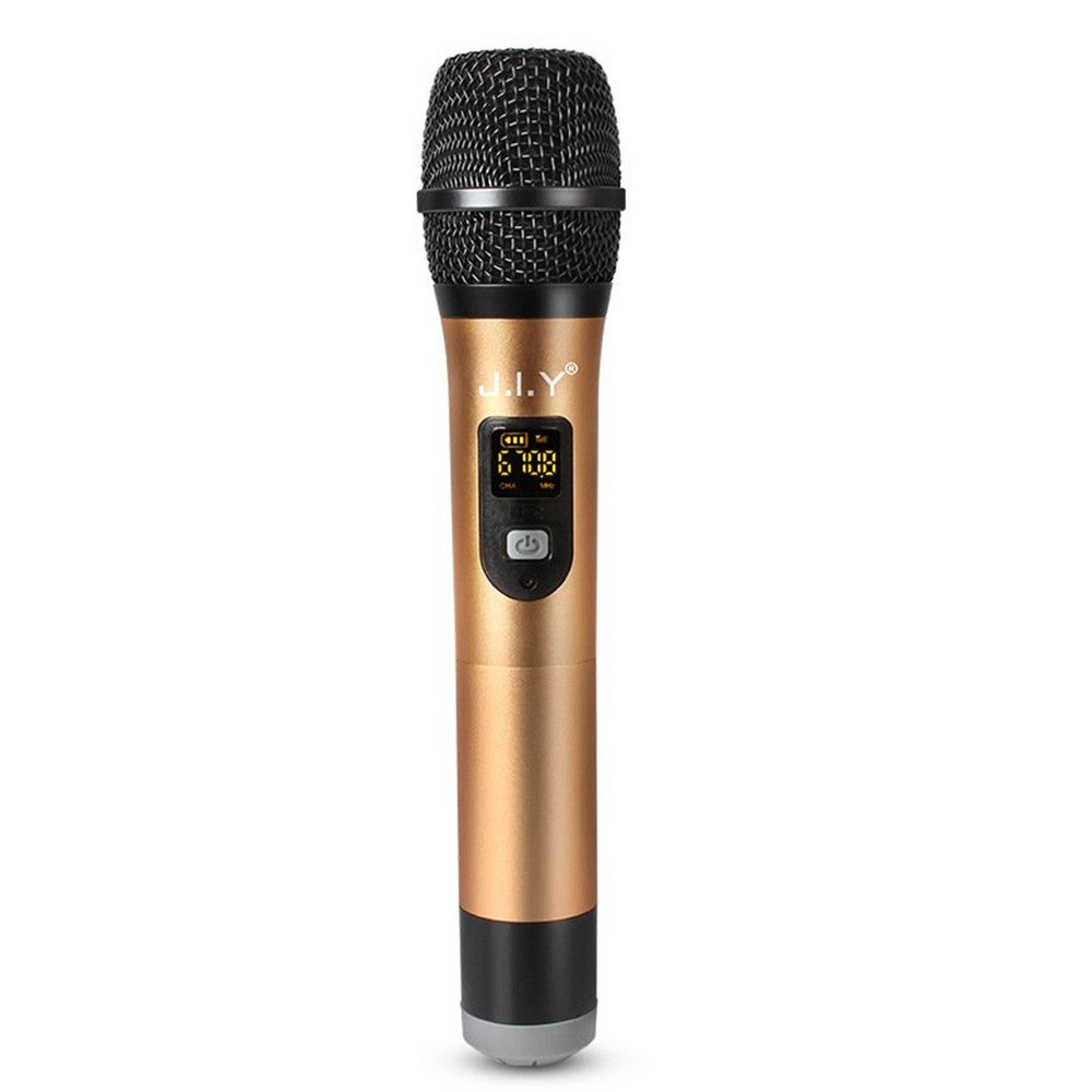 Wireless Mic Handheld Vocal Microphone With Receiver Audio Cable Usb Charger Microphones