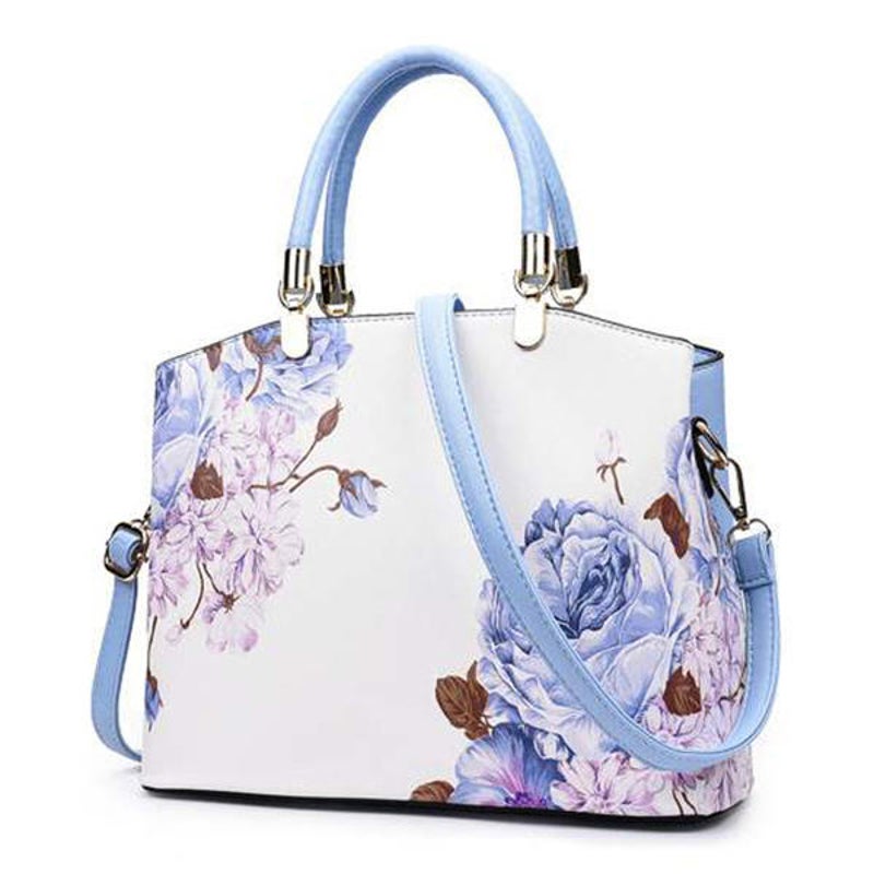 Buy Women Pu Leather Vintage Print Handbag Crossbody Bag - MyDeal
