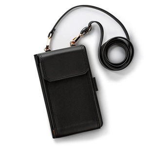 Women Leisure Universal Phone Bag Multi-Function Purses Crossbody Bag Black Colour