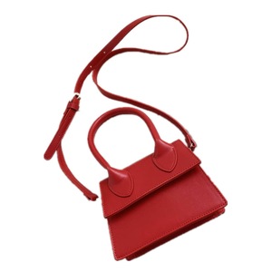 Women Mini Fashion Handbag Casual Shoulder Messenger Bag Crossbody Bag Red L Size