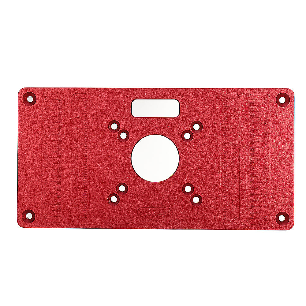 Woodworking 235X120Mm Aluminum Alloy Router Table Insert Plate Mounting Base For Rt0700C Worx