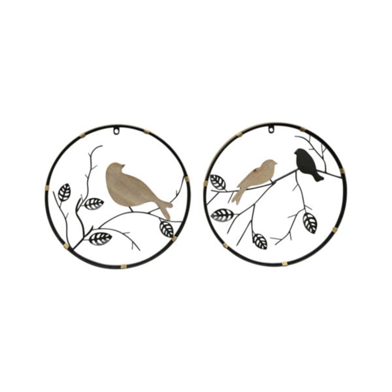 Buy Asst Contemporary Birds Wall Art Set 2 Pieces MyDeal