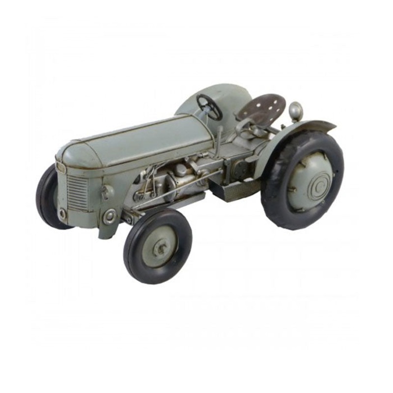 Buy Massey Ferguson Tractor Metal Ornament Grey MyDeal