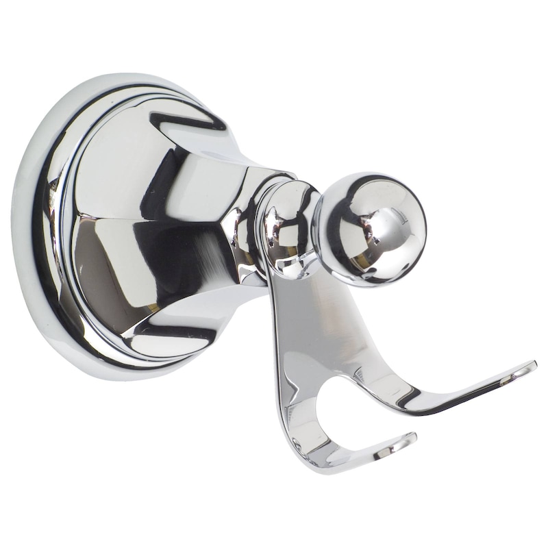 Buy Domo Robe Hook, Chrome Plated PVD Brass - MyDeal