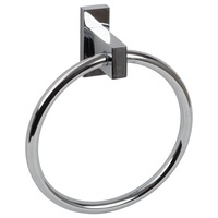 Pascala Towel Ring Black Stainlees Steel & Aluminium