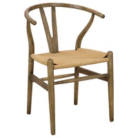 Wishing Dining Chair, Antique Tan Brown Elm