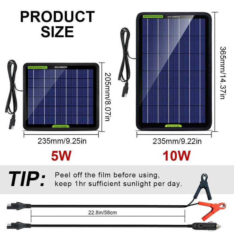 RV House Solar Panel Charging Kit 12v MyDeal